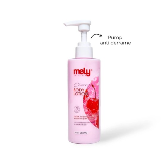 Crema corporal Cherry Body Lotion Mely 200ml